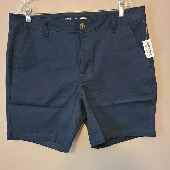 Old Navy dar l blue shorts size 16 - Picture 1 of 7